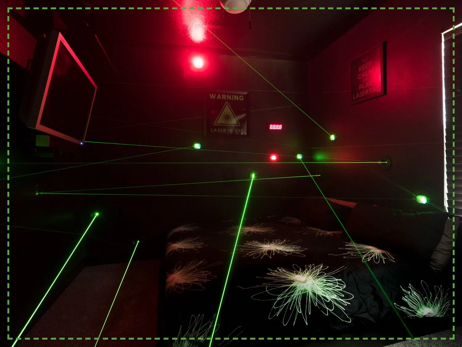 Laser Bedroom at Great Escape Lakeside