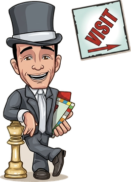 The Great Escape Lakeside monopoly mascot
