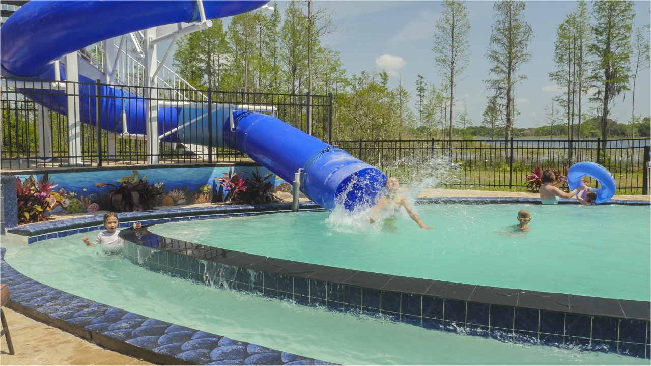 Giant Waterslide at The Great Escape Lakeside