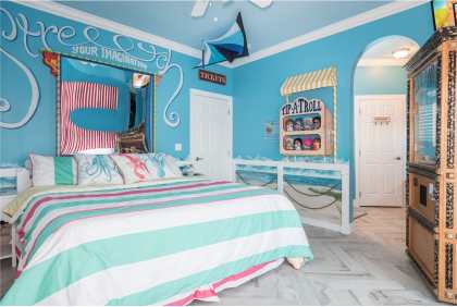 carnival game bedroom and vacation home near orlando, florida and disney