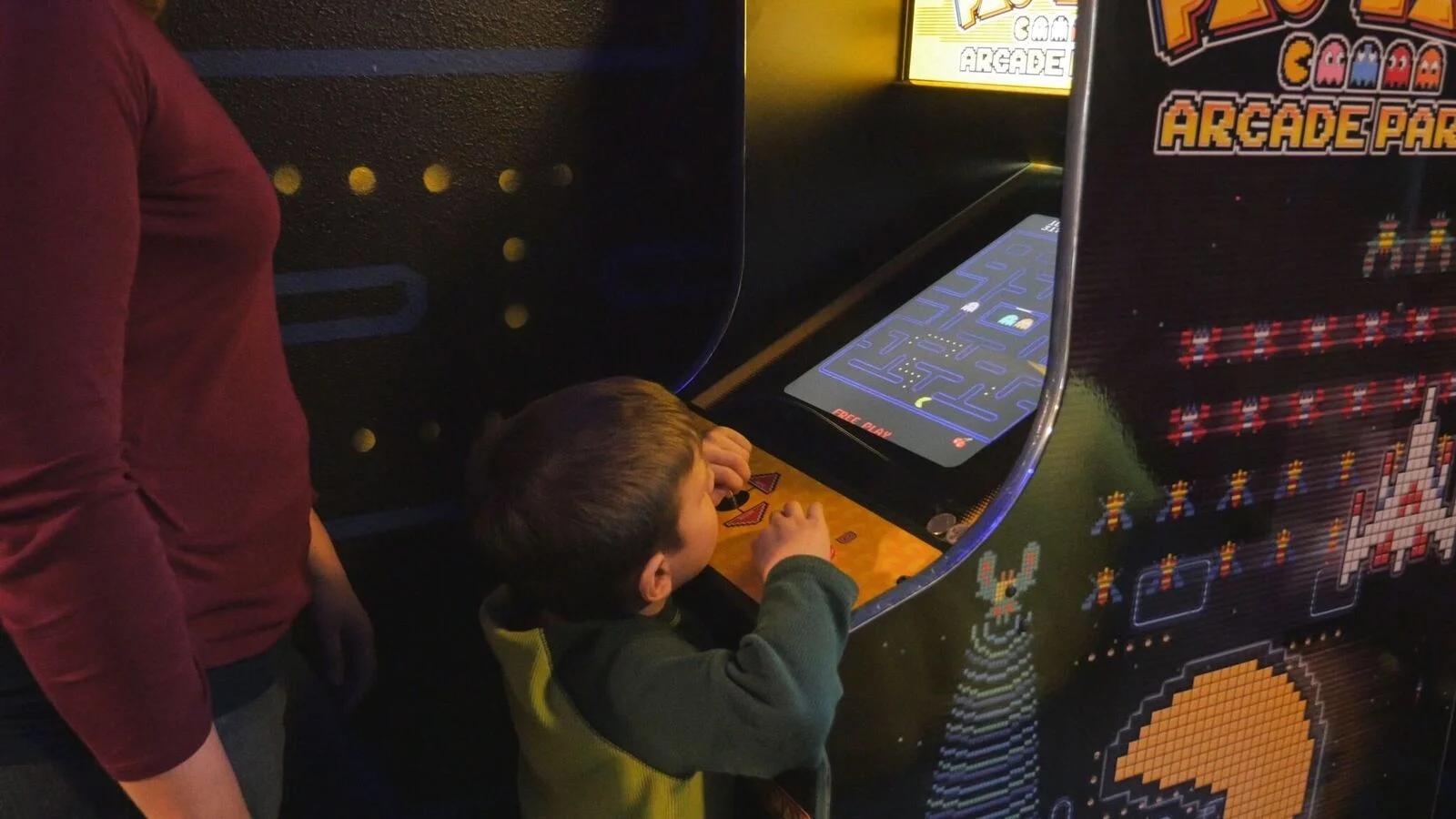 Pac-Man arcade machine at Orlando area vacation rental home