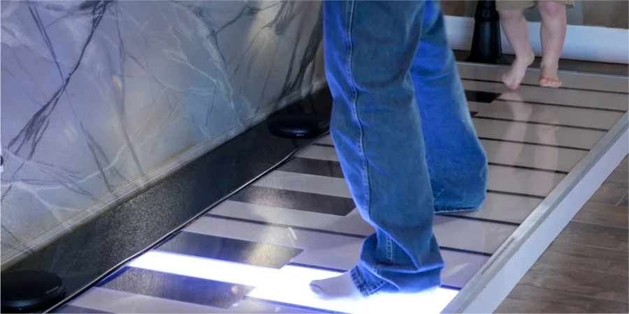 Giant Floor Piano at Vacation Rental Home Near Disney World and Orlando, Florida