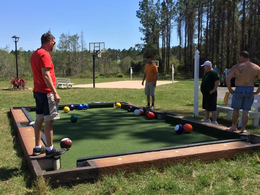 Snookball (Soccer Billiards) at The Great Escape Lakeside near Orlando, FL