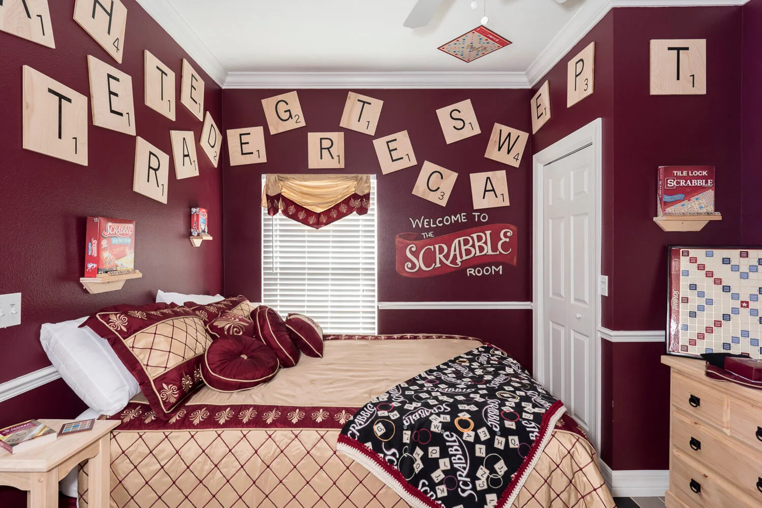 Scrabble Bedroom